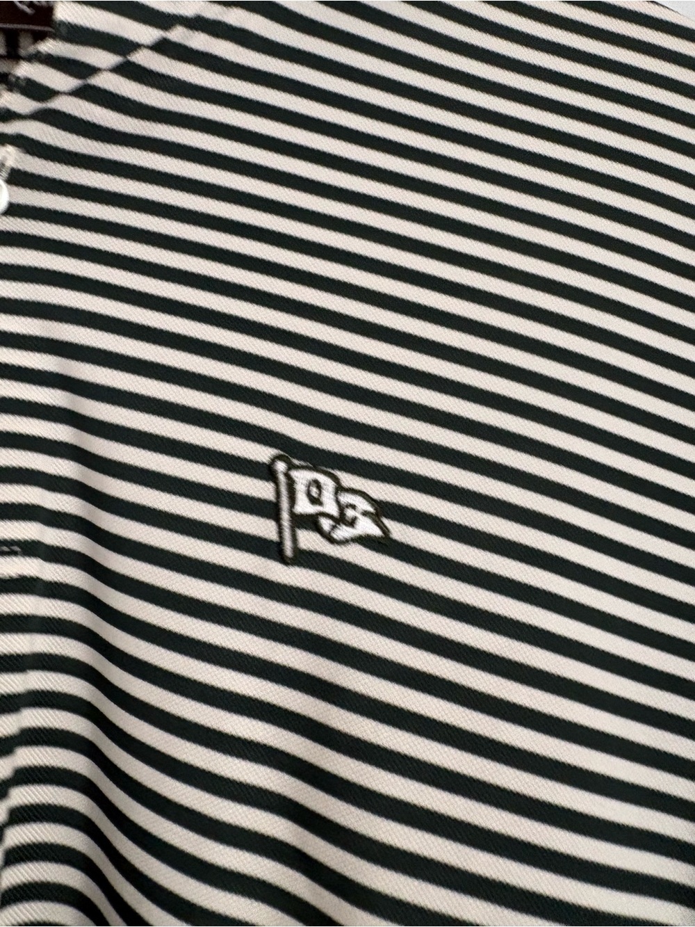 Quiet Golf Striped Polo - Picture 2 of 3